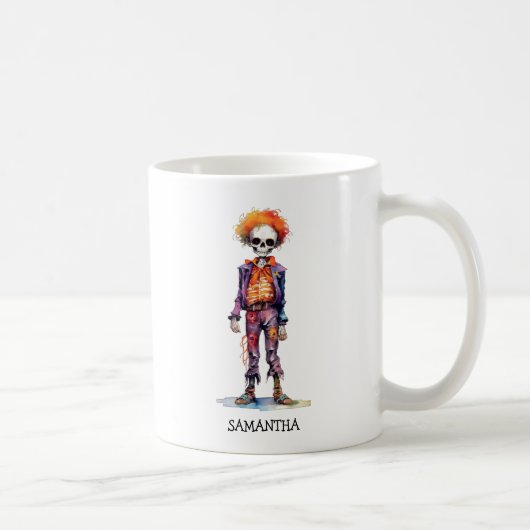 Schattige pastelzombie - Schattigee Halloween Koffiemok (Rechts)