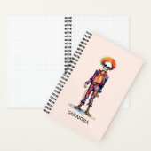 Schattige pastelzombie - Schattigee Halloween Notitieboek (Binnen)