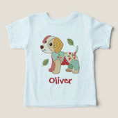 Schattige Patchwork Puppy (Design voorkant)