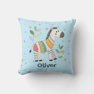 Schattige Patchwork Zebra Kussen