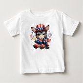 Schattige Patriottische Ezel (Voorkant)
