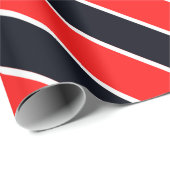 Schattige patroon met multikleurenstrepen cadeaupapier (Rol Hoek)