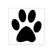 Schattige paw print 1 inch inktstempel rubberstempel (Afrduk)