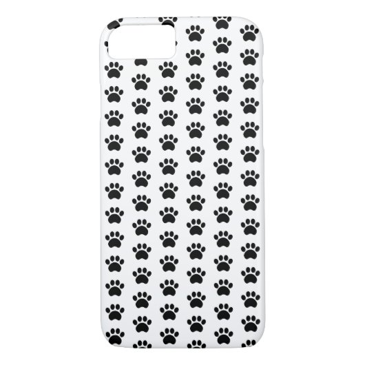 Schattige Paw Print Pattern iPhone 7 Hoesje (Achterkant)
