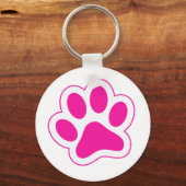 Schattige Paw Sleutelhanger (Voorkant)