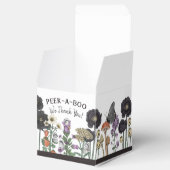 Schattige Peek-a-Boo Ghost Halloween Baby shower Bedankdoosjes (Geopend)