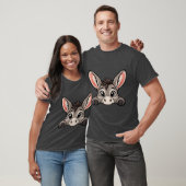 Schattige Peekaboo Ezel T-shirt (Unisex)