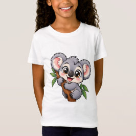 Schattige Peekaboo Koala T-shirt