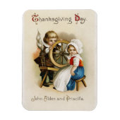 Schattige  pelgrims magneet (Verticaal)