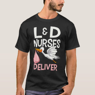 Schattige Pelikaan Verloskundige Verpleegkundigen T-shirt