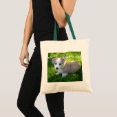 Schattige Pembroke Welsh Corgi Bag Tote Bag (Voorkant (product))