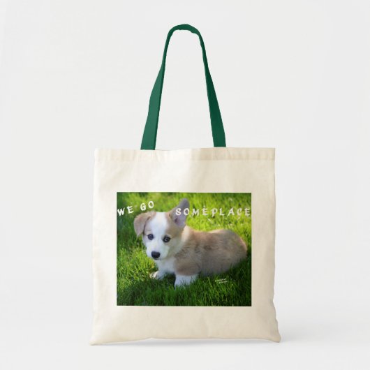 Schattige Pembroke Welsh Corgi Bag Tote Bag (Voorkant)