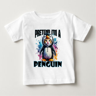 Schattige Penguin Cat Design voor speelse creaties