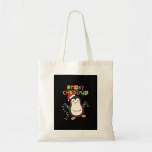 Schattige Penguin Christmas Tas