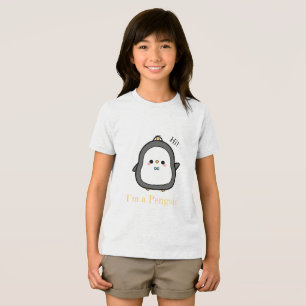 Schattige Penguin Graphic T-Shirt – Unisex Soft Co