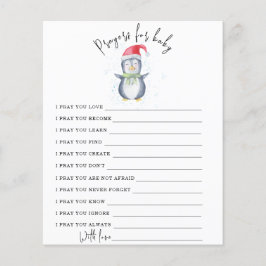 Schattige Penguin - Party spel | Gebed voor baby