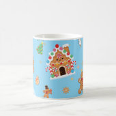 Schattige Peperkoek Blauw Koffiemok (Center)