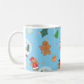Schattige Peperkoek Blauw Koffiemok (Links)
