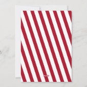 Schattige peperkoek Kerstmis Groet Foto Feestdagenkaart (Achterkant)