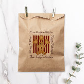 Schattige peperkoek Man Kerst Zelfgemaakte traktat Bedankzakje