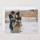 Schattige perfect match roze retro Valentijn foto Feestdagenkaart (Achterkant)