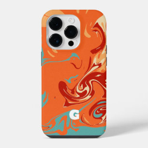 Schattige Personaliseer Marbel iPhone 14 Plus Hoesje