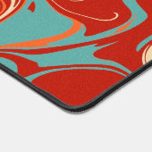 Schattige Personaliseer Pastel Marbel Bureaumat (Hoek)