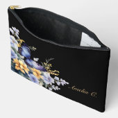 Schattige Personaliseer Vlinder & Wildbloemen Etui (Open)