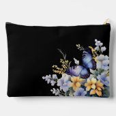 Schattige Personaliseer Vlinder & Wildbloemen Etui (Achterkant)