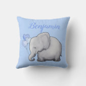 Schattige persoonlijke bloedvaten kussen (Achterkant)