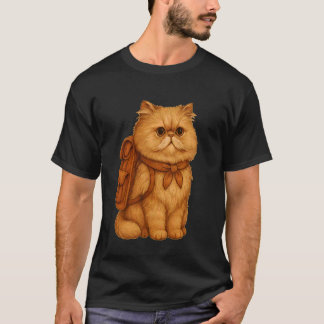 Schattige Perzische Kat Rugzakker Kampeerder Wande T-shirt