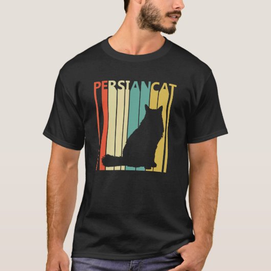 Schattige Perzische Kat T-shirt (Voorkant)