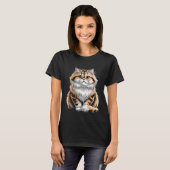 Schattige Perzische Lapjeskat T-shirt (Voorkant volledig)