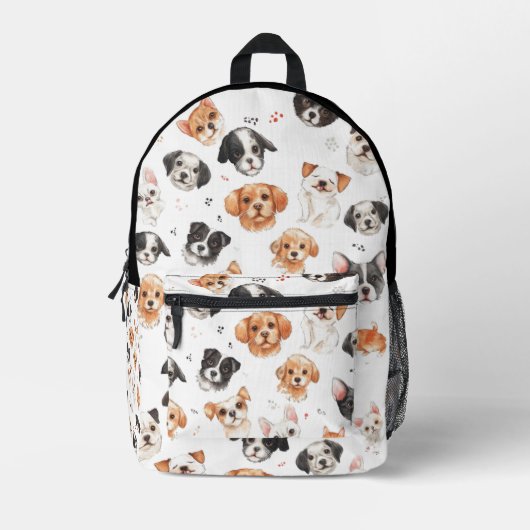 Schattige Pet Pattern Rugzak (Voorkant)