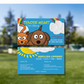 Schattige Pet Sitter Service Visitekaartje