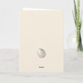 Schattige Pet-slang in het sneller Pet Feestdagen Kaart (Achterkant)