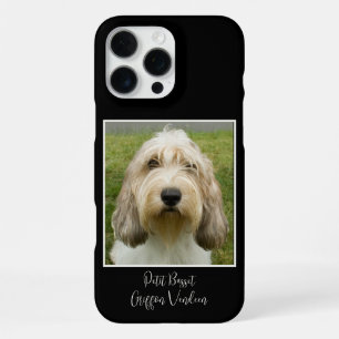 Schattige Petit Basset Griffon Vendeen iPhone 16 Pro Max Hoesje