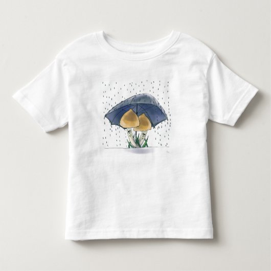 Schattige peuter paddenstoel T-shirt (Voorkant)