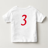 Schattige peuter T-shirt (Achterkant)