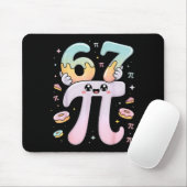 Schattige Pi-dag 67 Wiskunde Kleding Grappig Pi-nu Muismat (Met muis)