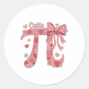 Schattige Pi-dag Coquette Vrouwen Kinderen Meisjes Ronde Sticker