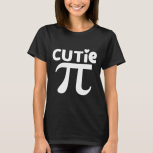 Schattige Pi-dag Wiskunde Dag Leraar Vrouwen Meisj T-shirt