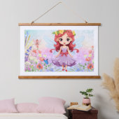 Schattige Pi Hangend Wandkleed (Slaapkamer)