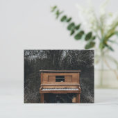 Schattige Piano Briefkaart (Staand voorkant)