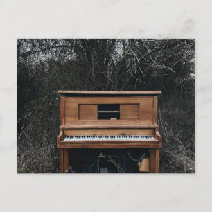 Schattige Piano Briefkaart