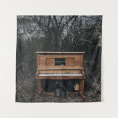 Schattige Piano Wandkleed (Voorkant)
