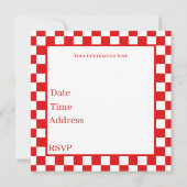 schattige picknick kaart (Achterkant)