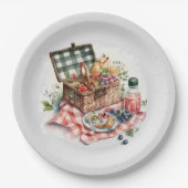 schattige picknick party liefhebbers Papieren Bord (Voorkant)
