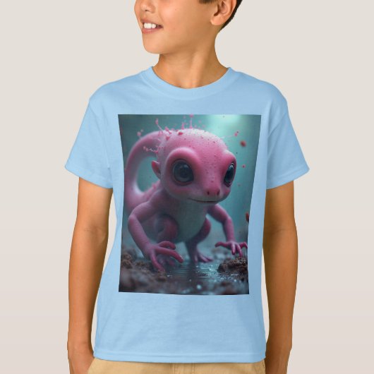 Schattige pijlinktvisspeldier t-shirt (Voorkant)