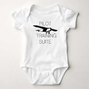 Schattige piloot trainingspakket romper